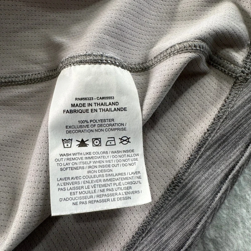 Nike Running Dri-FIT Hoodie Womens 3X Gray Space Dye Cowl Neck Pullover